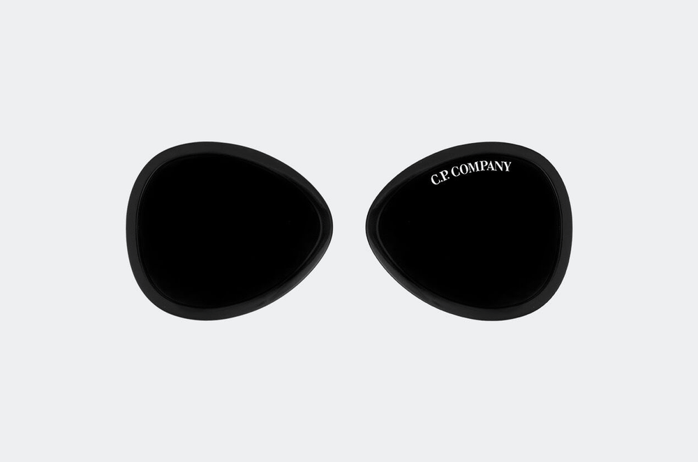 Lunettes goggle noires C.P. Company pour gilet et veste goggle