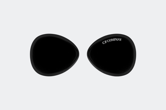 Lunettes goggle noires C.P. Company pour gilet et veste goggle